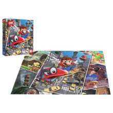 Детские развивающие пазлы uSAOPOLY Super Mario Odyssey 1000 Pieces Mario Bros Puzzle