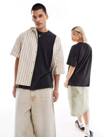 Dickies newington short sleeved t-shirt in washed black купить в интернет-магазине