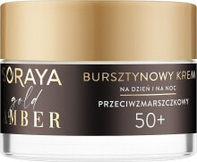 Anti-Falten Tages- und Nachtcreme mit Bernstein und Coenzym Q10 50+ - Soraya Gold Amber