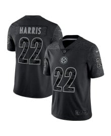 Nike men's Najee Harris Black Pittsburgh Steelers RFLCTV Limited Jersey