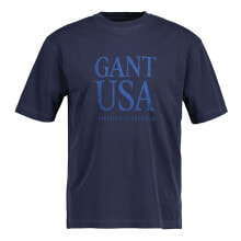 GANT Usa De Sunfaded Short Sleeve T-Shirt