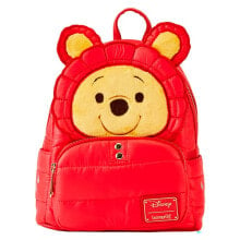 LOUNGEFLY Rainy Day Puffer Jacket Winnie The Pooh Backpack