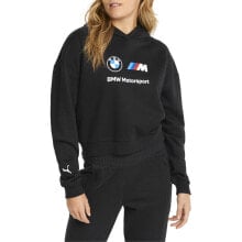 Puma Bmw Mms Essential Logo Pullover Hoodie Womens Black Casual Outerwear 534249 купить онлайн