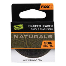 FOX INTERNATIONAL Naturals Braided 20 m Carpfishing Line