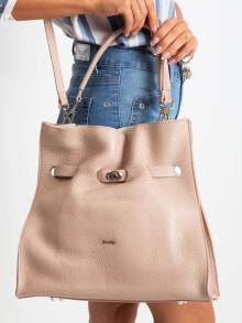 Торба женская кожаная сумка Factory Price застежка на магнит, съемник, внутренний открытый карман, ручка, съемный ремень, ножки.