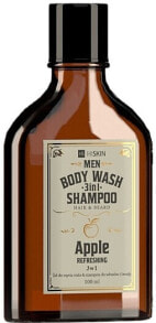 Gel-Shampoo zum Waschen von Körper, Haar und Bart - HiSkin Men Body Wash Gel And Shampoo