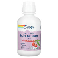 Solaray, Organic Tart Cherry, 100% Juice Concentrate, 16 fl oz (473 ml) (Товар снят с продажи) 
