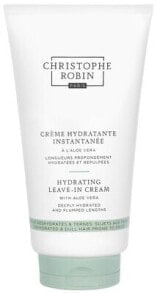 Купить несмываемые средства и масла для волос Christophe Robin: Hydrating Leave-in Cream with Aloe Vera