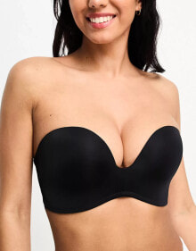 Купить женское нижнее белье и купальники Wonderbra: Wonderbra Ultimate strapless bra in black