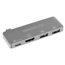 TERRATEC 251737 USB C To Multiport Adapter