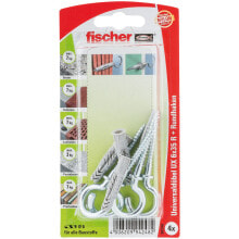 Купить комплектующие для телекоммуникационных шкафов и стоек Fischer: fischer 94248 - Screw & wall plug kit - Concrete - Gypsum block - Grey - 35 mm - 6 mm - 4.5 cm