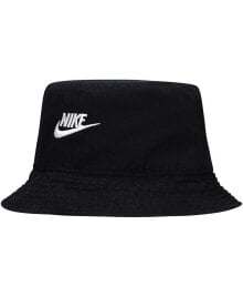 Nike men's and Women's Black Distressed Apex Futura Washed Bucket Hat