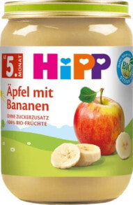 Früchte Äpfel mit Bananen, ab dem 5. Monat, 190 g