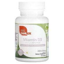 Vitamin D3, Advanced D3 Formula, 50 mcg (2,000 IU), 120 Softgels