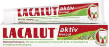 Lacalut Activ Herbal Toothpaste  Растительная зубная паста с лактатом алюминия и фторидом 75 мл