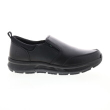 Купить женские кроссовки и кеды Emeril Lagasse: Emeril Lagasse Quarter Slip On Tumbled Womens Black Athletic Work Shoes