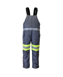 Купить мужские брюки RefrigiWear: Men's Freezer Edge Warm Insulated Bib Overalls with Reflective Tape