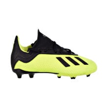 Adidas X 18.3 Firm Ground Kids Shoes Solar Yellow-Core Black DB2418