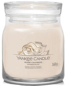 Duftkerze im Glas Warm Cashmere mit 2 Dochten - Yankee Candle Singnature