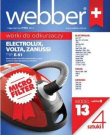 Worek do odkurzacza Webber WORKI WEBBER MICRO ELECTROLUX E 51 02WME51