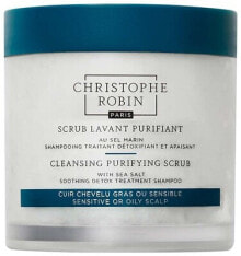 Купить средства для особого ухода за волосами и кожей головы Christophe Robin: Cleansing Purifying Scrub With Sea Salt