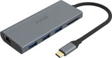 Stacja/replikator Akasa USB-C (AK-CBCA21-18BK)