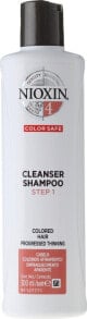 Shampoo für gefärbtes und dünner werdendes Haar - Nioxin Cleanser Shampoo Step 1