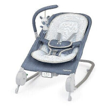 Ingenuity Happy Belly Rock-to-Bounce Massage Seat - Chambray
