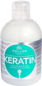 Shampoo mit Keratin und Milchprotein - Kallos Cosmetics Keratin Shampoo