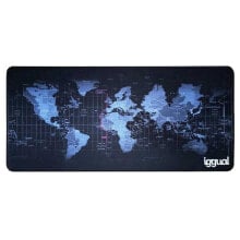 Купить игровые коврики для мышей iggual: IGGUAL Mapamundi XL mouse pad