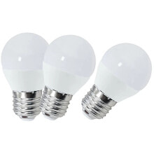 HEPOLUZ E27 5W 3000K Set LED Bulbs 3 Units