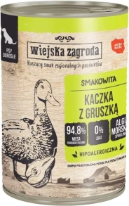 Wet food WIEJSKA ZAGRODA Duck with pear 400 g