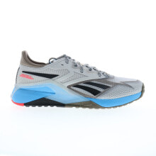 Reebok Nano X2 TR Adventure Mens Gray Canvas Athletic Cross Training Shoes 10