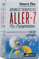 Витамины и БАДы для дыхательной системы naturesPlus Advanced Therapeutics Aller-7 Комплекс из семи растительных экстрактов для поддержки дыхательных путей 60 вегетарианских капсул