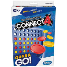 KO Travel Game Connect 4 Grab&Go doll