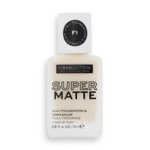 Revolution Relove Super Matte 2 in 1 Foundation & Concealer 24 ml foundation für Frauen