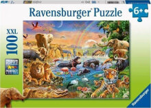 Ravensburger Puzzle 100 Studnia w dżungli XXL