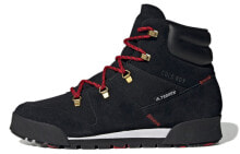 adidas Terrex Snowpitch C.Rdy 防滑耐磨 高帮 户外功能鞋 男款 黑红白 / Adidas Terrex Snowpitch FV5167