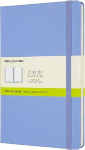 Moleskine Notes MOLESKINE Classic L (13x21 cm) gładki, twarda oprawa, hydrangea blue, 240 stron, niebieski