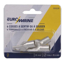 Купить сумки и чемоданы EUROMARINE: EUROMARINE 35 mm2 Crimp&Solder Terminal 4 Units