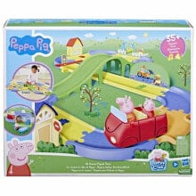 Sets of toy railways, locomotives and wagons for boys Peppa Pig