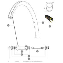 MAVIC Front Setting Nut And Dust Protector MY16