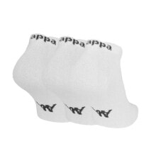 Мужские носки низкие белые 3 пары  	Kapp Sonor Socks 704275-001