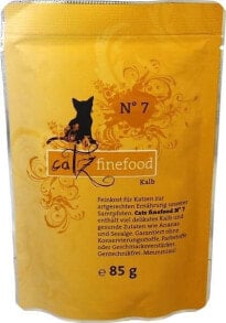 Купить влажные корма для кошек catz finefood: Catz Finefood N.07 Cielęcina saszetka 85g