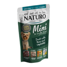 Купить товары для собак NATURO: NATURO Adult Mini Duck And Rice 150g Wet Dog Food