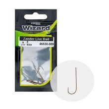 WIZARD Zander Live Bait Light Single Eyed Hook