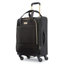 Мужской чемодан текстильный черный American Tourister Belle Voyage 21-inch Softside Spinner, Carry-On Luggage, One Piece