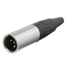 EUROCONNEX 2450 Mini Micro Macho XLR Connector 4P