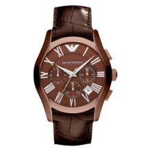 Мужские наручные часы с ремешком мужские наручные часы с коричневым кожаным ремешком Armani AR1609 ( 42 mm)