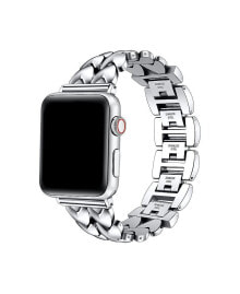 Купить ремешки и браслеты для часов POSH TECH: Women's Crush Stainless Steel Band with Hearts for Apple Watch 42mm, 44mm, 45mm, 49mm